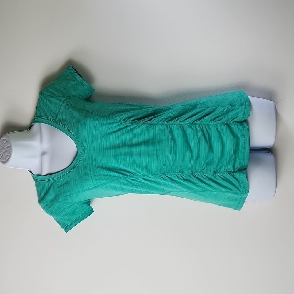 Green Cinched Athletic Shirt by Zella size XS